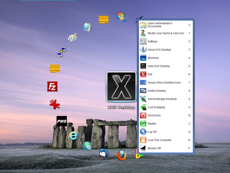 Launcher 2.5.0 Professional Edition xus-desktop-screensh